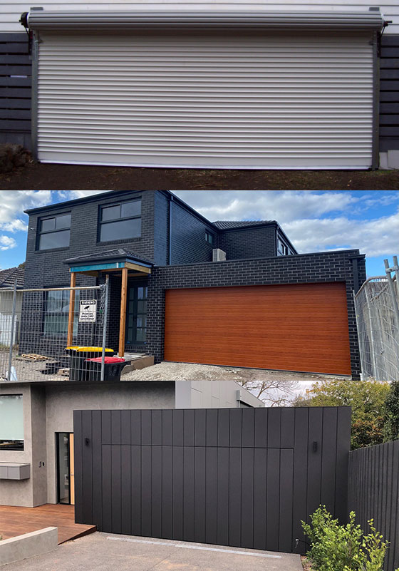 Our Garage Door Types Available in Parkdale