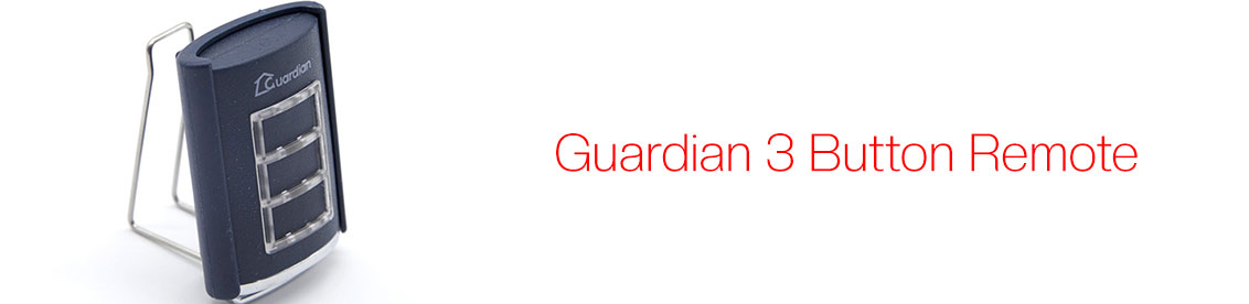 Guardian 3 button remote